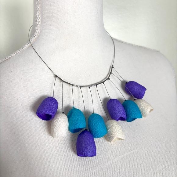 MoMA Store Silk Cocoon Necklace - Picture 4 of 7